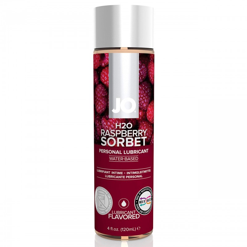 JO H2O Flavoured Lube - Raspberry Sorbet 120ml